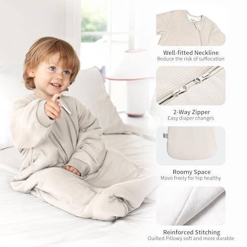 Image of BubblePanda Rayon Made from Bamboo Sleep Sack 2t-3t 1.5 Tog 24-36 Months