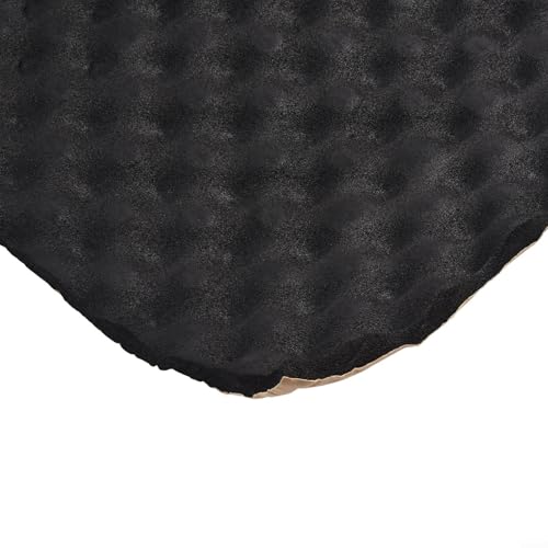 Alfombrilla amortiguadora de sonido de coche de 2 cm para aislamiento acústico – Espuma amortiguadora acústica para el interior del vehículo, maletero, suelo, arco de rueda, compatible con coches, KTV