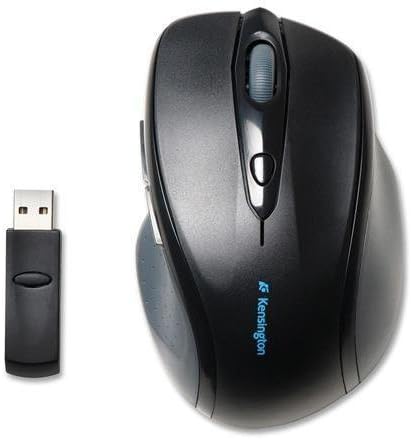 k72370us Kensington Pro Fit k72370us ratón – óptico – inalámbrico – Radio Frecuencia – Negro – Retail – USB – 1200 dpi – Rueda de Desplazamiento – sólo para diestros