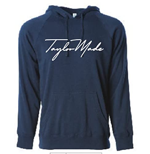Sweat à capuche Navy Script homme bleu marine vêtement sport taille S