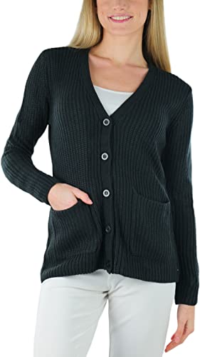 Image of ToBeInStyle Women's Warm Heavy Knit Long Sleeve Cardigans
