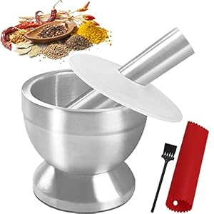 Keissco KEISMP812 Stainless Steel Mortar Set