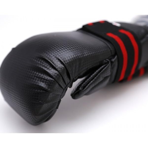 Ace Martial Arts Supply Karate, Taekwondo, MMA Tournament Chop, Punch, Glove (L, Black)