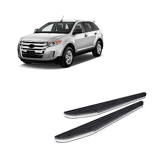 Estribos Premium Black Horse Negro para Ford Edge 2007-2014