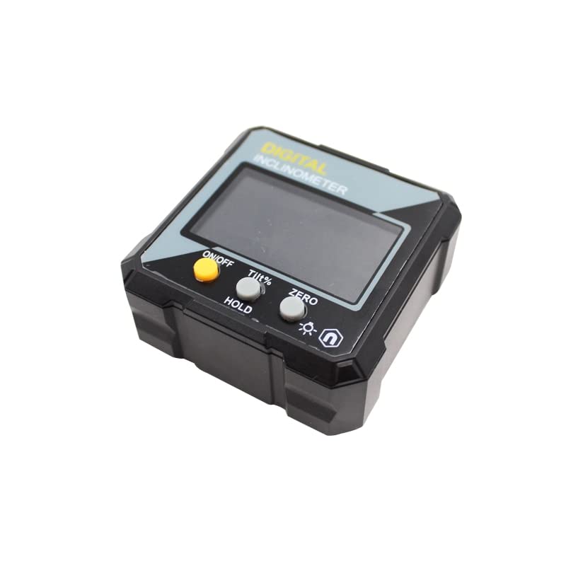 Digital Protractor Mini Type Inclinometer 360 Degree Level Magnetic Base Measuring Tools