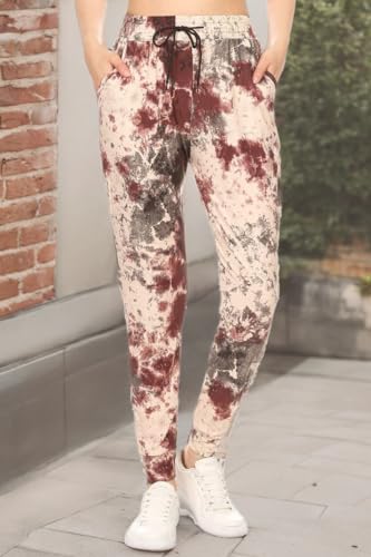 Image of Leggings Depot Premium Jogger Women's Popular Print High Waist Track Pants(S-XL)
