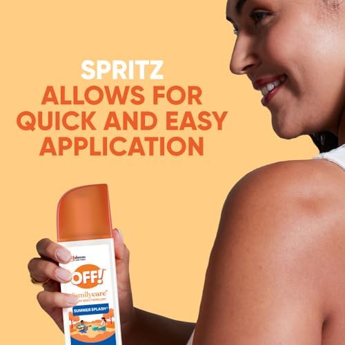 OFF! FamilyCare Insect and Mosquito Repellent, Bug Spray with 7% Deet, Ideal Camping, Hiking, and Hunting Essentials, Bug Repellent Safe for Clothing, Summer Scent, 175mL (Packaging May Vary) — view 6
