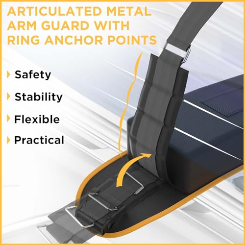 image for IKURAM R Universal Car Soft Roof Rack Pads - Ideal for Kayak, Surfboar