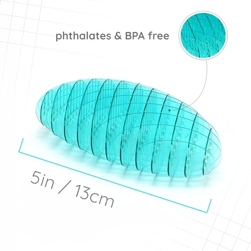 Image of Morf Fidget Worm Toy - Quiet Desk Fidget for Adults & Kids - Blue, Small