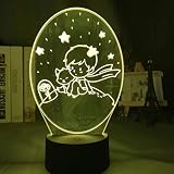 Rose écharpe garçon acrylique lampe multicolore led veilleuse chambre décoration petite lampe de table