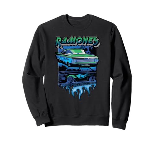 Sweat Cars Ramone Big Flames en coton premium avec finitions robustes et durables