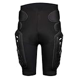 Motorrad Protektoren Hose Schwerlast Körper Rüstungspolster Wachschutz Für Hüften Beine Atmungsaktiv Anti-Drop Hüfthose Körper Sicherheit Kurze Hose Für Fahrrad Motorrad Motocross Racing