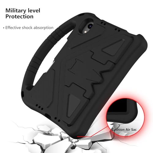Coque iPad mini 7 2024 pour enfant en EVA rouge antichoc - 4