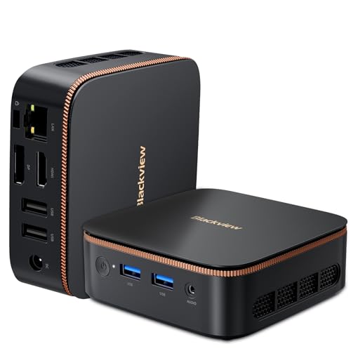 Blackview MP20 Mini PC Windows 11 Pro, Intel N150(Beats N95/N100, up to 3.60 GHz), 16 GB RAM, 512 GB...