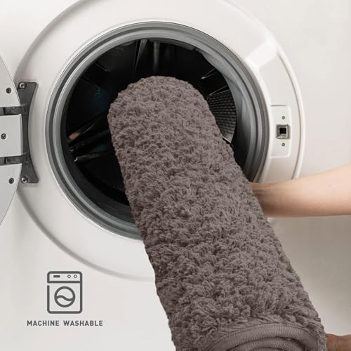 Image of Luxe Home Colosseum Bath Mat 100% Cotton (40x60 cm) Super Soft Non-Slip Bathroom Mat for Bedroom Door (Coffee) Pack of 1