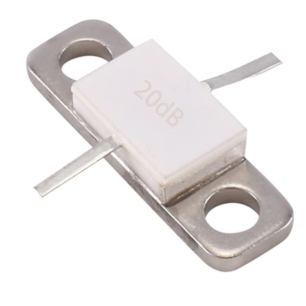 Ruitutedianzi 1 Piece ATTENUATORS As Shown FLANGED 100Watt 20Db RFP 100W 20DB 100WATTS DC-3.0 Ghz 50Ohms Low VSWR
