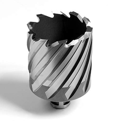 Evolution Power Tools Long Series Broaching Cutter For Magnetic Drill Universal Fitting Mag Drilling Bit 50mm Length x 60 mm Diameter