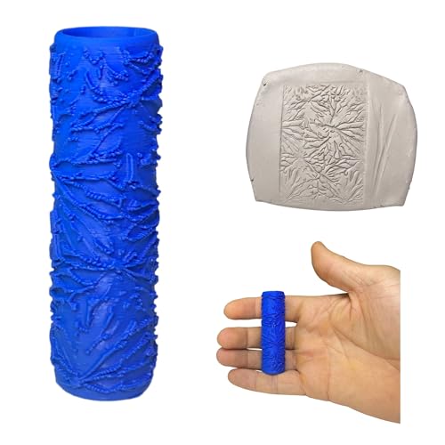 Rouleau de texture branche pour argile en atelier de modelage