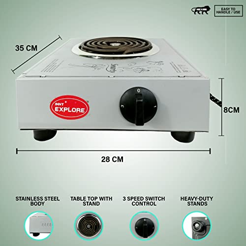 INNY EXPLORE Electric G Coil Cooking Heater /Electric Cooking Hot Plate