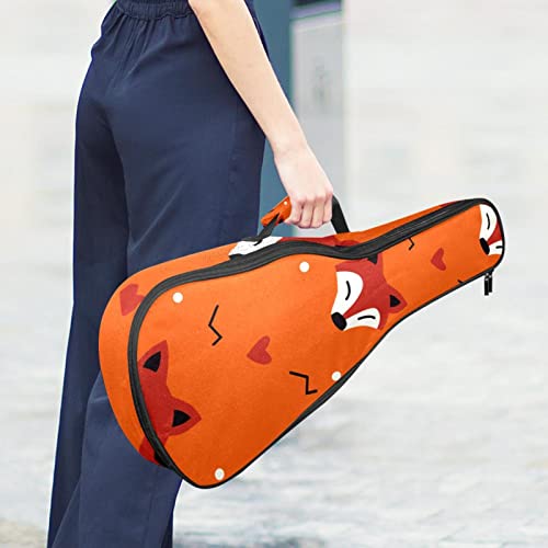 Housse pour ukulélé – Motif tête de renard – Rembourrage épais en éponge de 10 mm – 53,3 cm – Avec sangles réglables… - Les Beatles, Paul McCartney, John Lennon, RIngo Starr, George Harrison Housse pour ukulélé - Motif tête de renard - Rembourrage épais en éponge de 10 mm - 53,3 cm - Avec sangles réglables… – Image 7