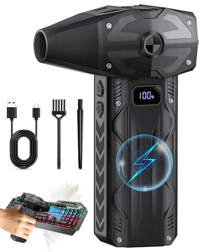 BAOFAON Compressed Air Duster - 4 Gear Adjustable...