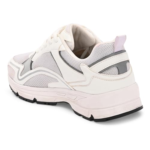 Image of Cruiser Men's Sneakers | Cushioned Insole Comfortable Shoes | Trendy & Stylish Modern Sneakers | Durable TPR Sole Casual Walking Footwear (2673)
