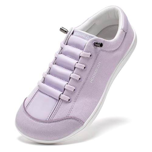 Image of HOBIBEAR Barefoot Minimalist Shoes Womens Mens | Zero Drop | Wide Width Canvas Slip-on Shoes