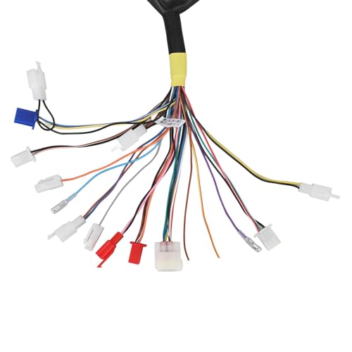 YYQTGG 72V 200A Brushless DC Controller, Self Learning Sine Wave Electric Motor Speed Controller with ABS Material, IP67 Rating, for QS Hub, QS Mid Drive Motors