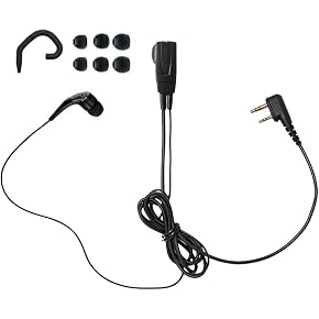 Amazon.co.jp: ヘッドセット・イヤホンマイク - 無線機アクセサリ