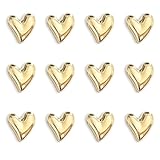 12-Pack Decorative Adhesive Shapes – Small Heart Design for Fridge and Whiteboard Surfaces