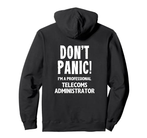 Administrador de Telecomunicaciones Sudadera con Capucha