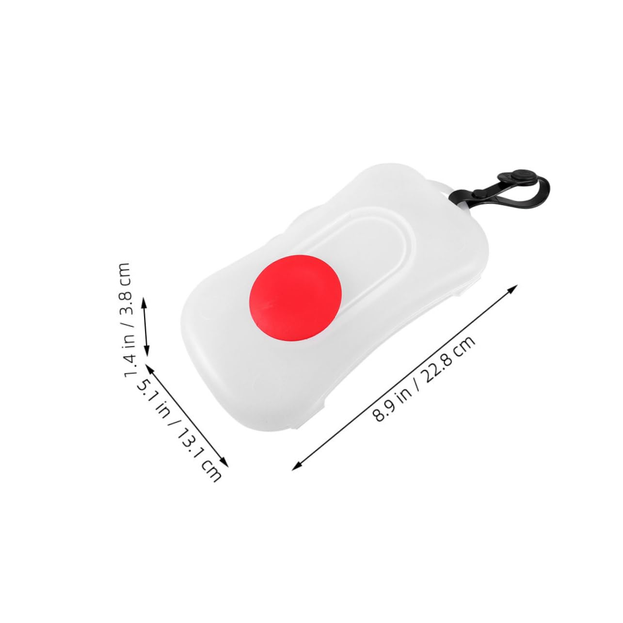 Alipis 2Pcs Portable Wipes Container Refillable Wet Tissue Case with Unique Sealing Design for Travel Outdoor Silicone for Diaper Bags