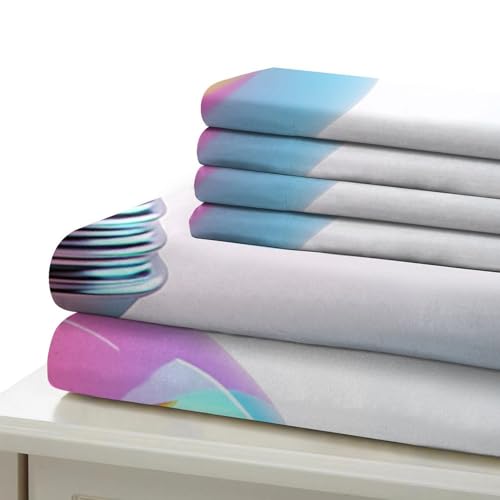 Housse de couette 3D microfibre léger et respirant avec zip - 7