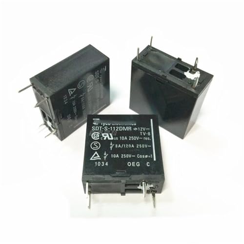 Relé de potencia SDT-S-105DMR de alta resistencia 10A 250VAC de 4 pines para placas de circuito