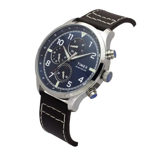 Image of TIMEX Analog Watch for Men with Round Dial & Water Resistant Man's Wrist Watches
