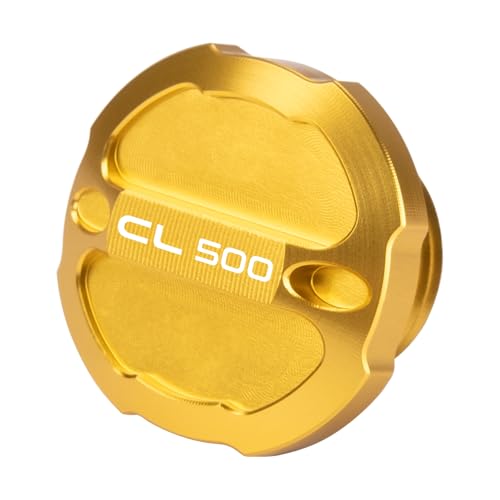 MotHeartZero �o�C�N�G���W���I�C���������J�o�[ �Ή� CL500 2022-2024 �I�C���������G���W���L���b�v M20x2.5 �l�W CNC �A���~�j�E�� cl500 �p�[�c (�S�[���h)