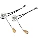 EdricShop 4pcs/Lot Wall Light Pull Switch Home Ceiling Fan Lamp Pull Chain Cord Switch Set Replacement Tools 3A/250V