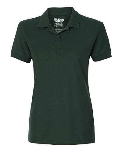 Gildan Womens DryBlend 6.3 oz. Double Piqué Sport Shirt G728L -FOREST GREEN 2XL