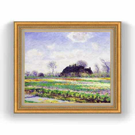 Amazon.co.jp: クロード・モネ アルジャントゥイユの画家の家 F12 油絵