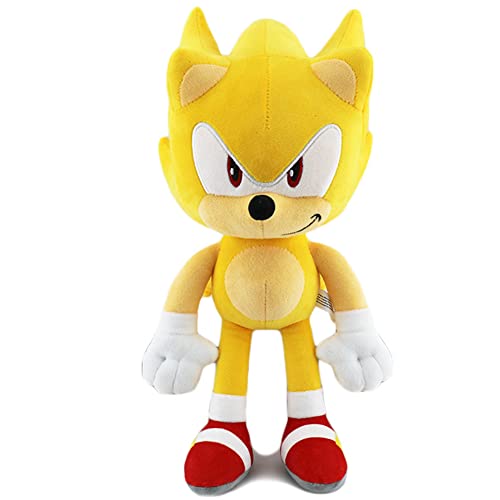 BESTZY Niños Peluche Juguete, Sonic Peluche Juguete, Sonic Peluche Muñeco Lindo Suave Dibujos...