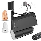 Masturbieren Für Männer Elektrisch Taschenmuschi Masturbator, 10 Schubmodi, 1-5 Cm Stoßweg, Masturbator Männer Sex Sexspielzeug Masturbatoren, Penis Massage (mit 2 Liner Abnehmbare)