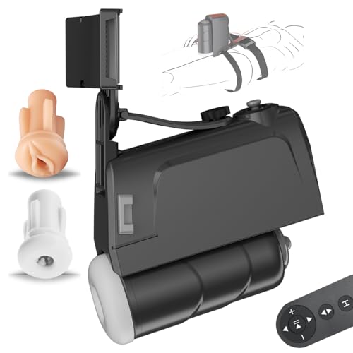 Masturbieren Für Männer Elektrisch Taschenmuschi Masturbator 10 Schubmodi 1-5 Cm Stoßweg Masturbator Männer Sex Sexspielzeug Masturbatoren Penis Massage (mit 2 Liner Abnehmbare)