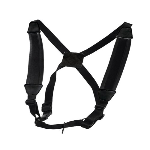 CORDON SAXOFON CRUZADO ARNES SD - 31 NEGRO Modelo para Hombre, Gancho Metalico