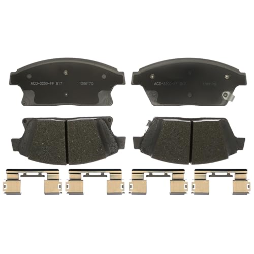Plaquettes de frein ACDelco 14D1467CHF1 garantissant un freinage silencieux sans poussière