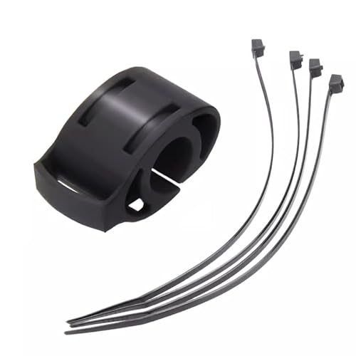 腕時計マウント 自転車 ウォッチホルダー 自転車時計ホルダー 時計固定用マウント クリップスタンド 自転車ホルダー マウントキット マウント ホルダー 腕時計 時計 シリコン製 スマートウォッチ用 GPSナビ ブラック (1pcs)