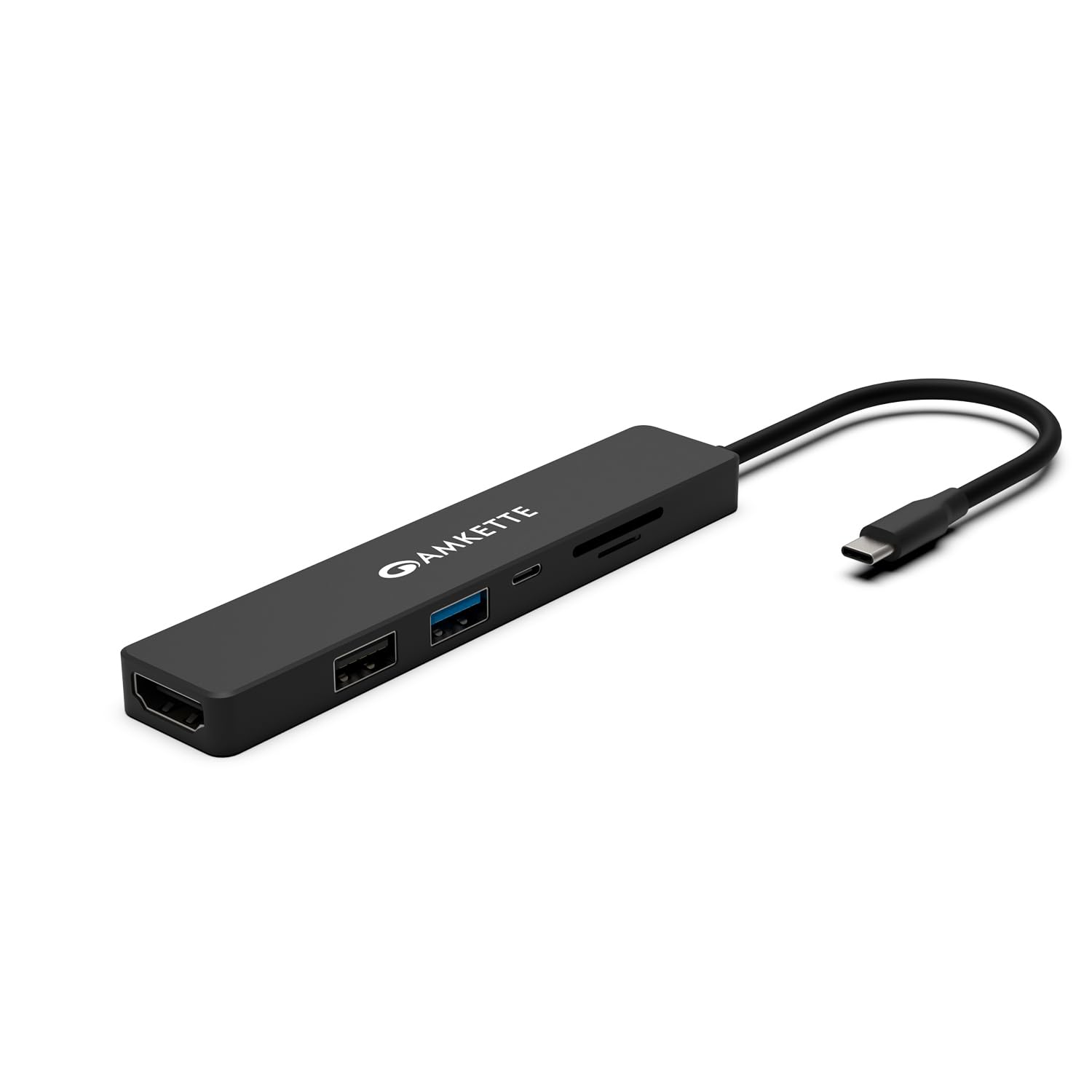 Amkette Type-C 6 in 1 Multiport Hub, USB Type-C to HDMI/USB 3.0/USB 2.0/Sd Card/Micro SD for Laptops, Macbooks and Chromebooks-image-25