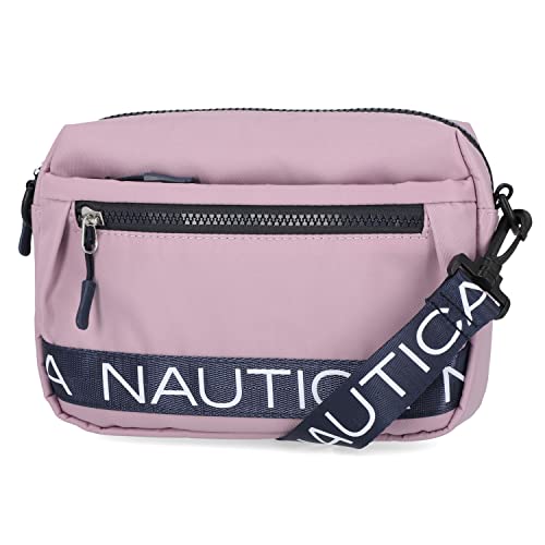 Image of Nautica Nylon Bean crossbody /Belt Bag adjustable shoulder strap