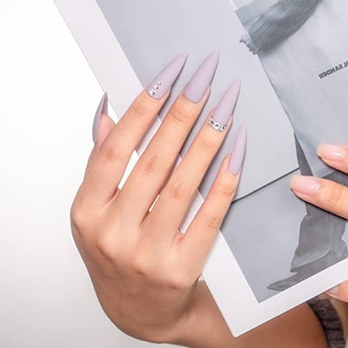 Megior 15Ml Gel Nail Polish 1Pc Pastel Purple Nail Polish Soak Off Uv Led Gel Polish Nail Art Manicure & Pedicure Salon Diy At Home Gift For Women, 0.5 Oz #TOP3