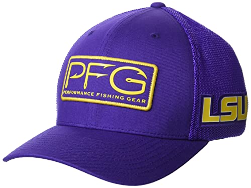 Casquette Columbia LSU en violet idéale pour vos sorties pêche et rando