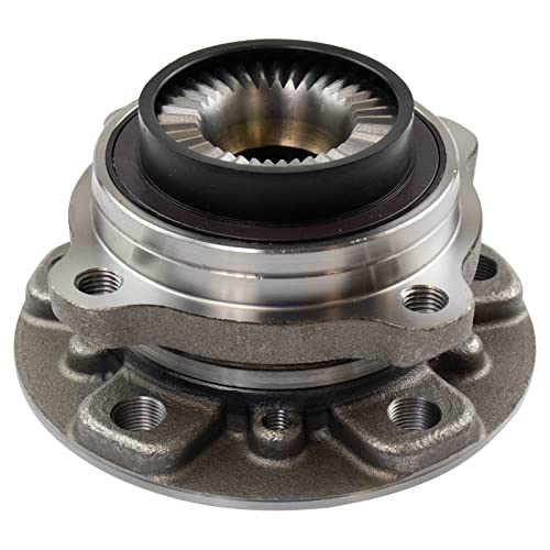 Image of TRQ Rear Left and Right Wheel Bearing and Hub Assembly Set 2 Piece Compatible with 2013-2016 BMW M5 2012-2018 M6 2014-2019 M6 Gran Coupe